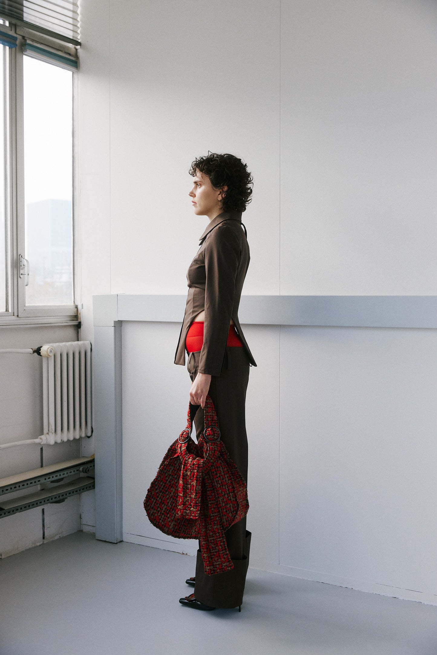 Kumiko bag - tweed