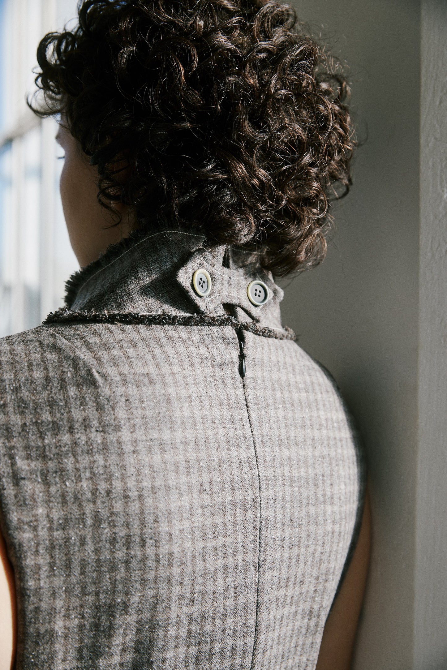 Muskat dress - grey check