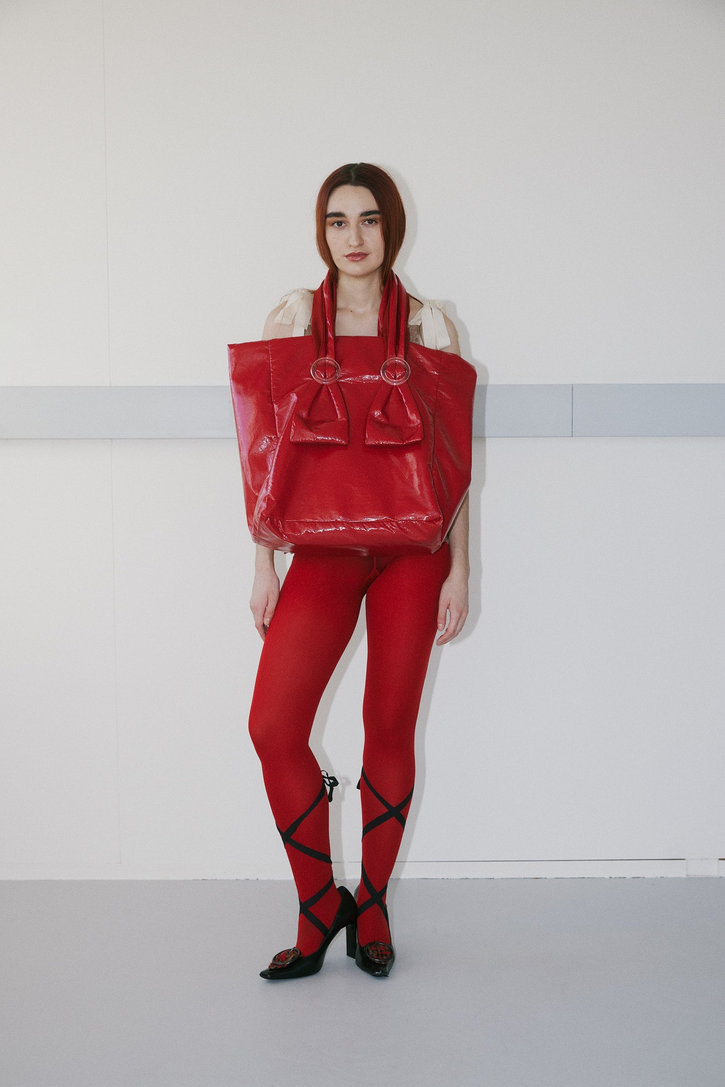 Octopus shopper -red
