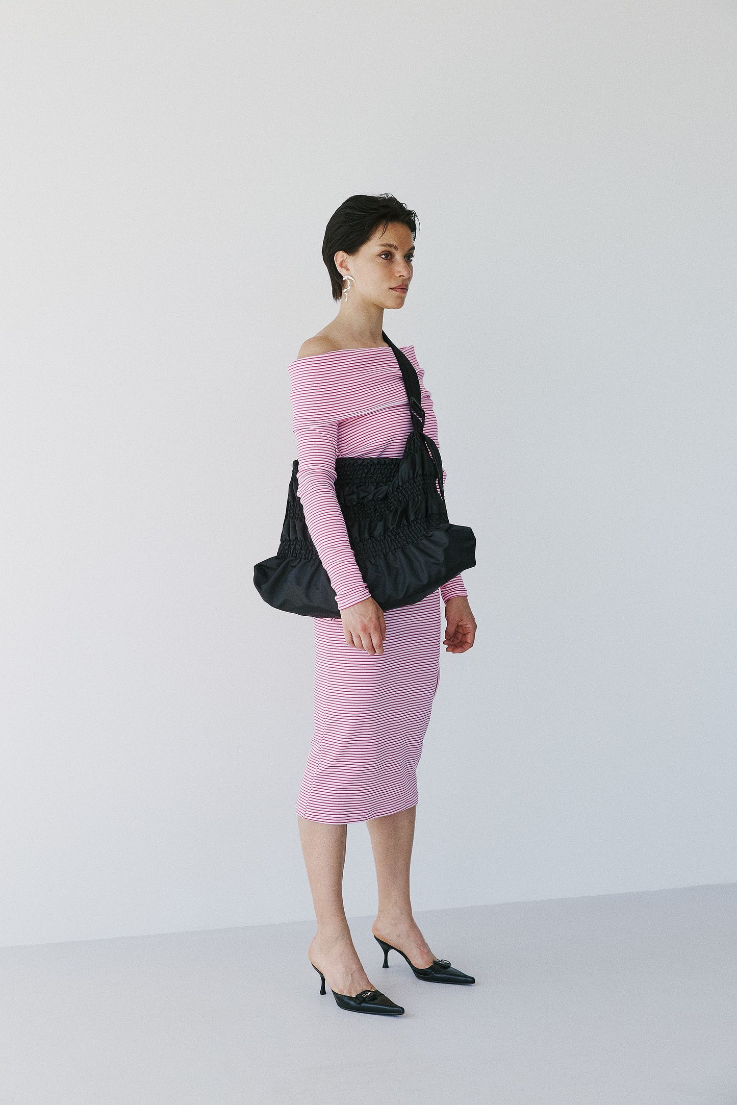 Chanson Crossbody Bag - Black