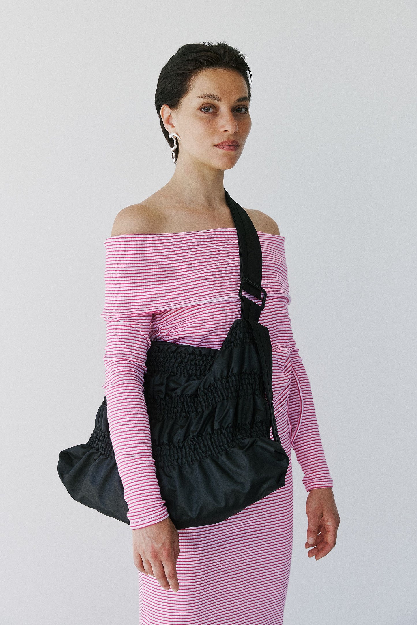 Chanson Crossbody Bag - Black