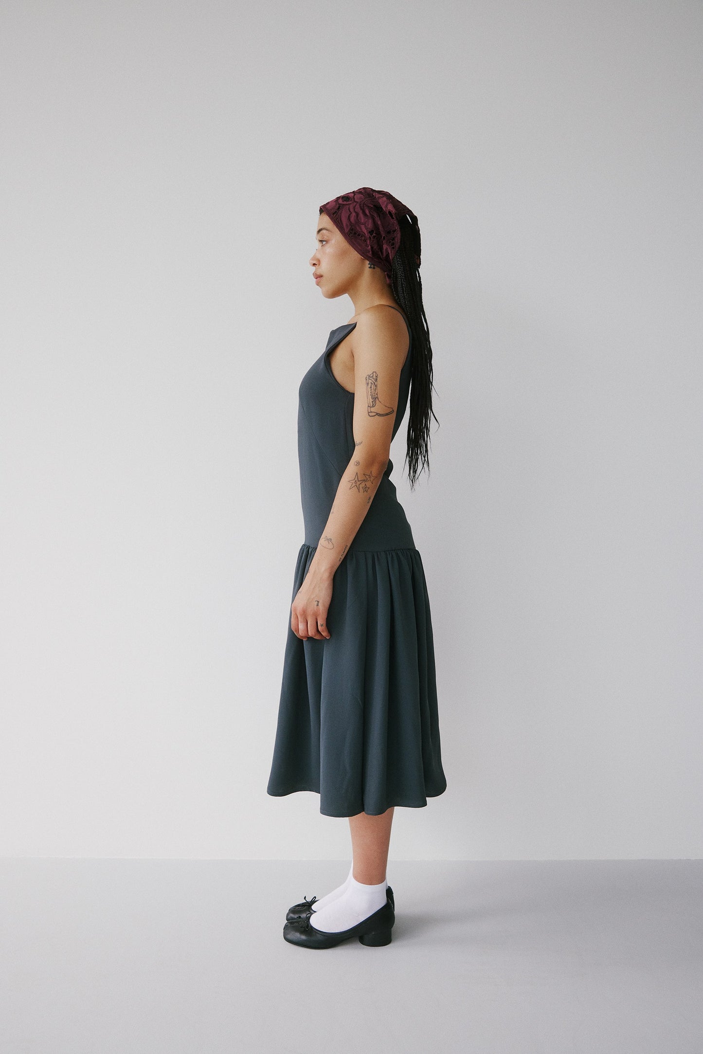 Rovigo Dress - Anthracite
