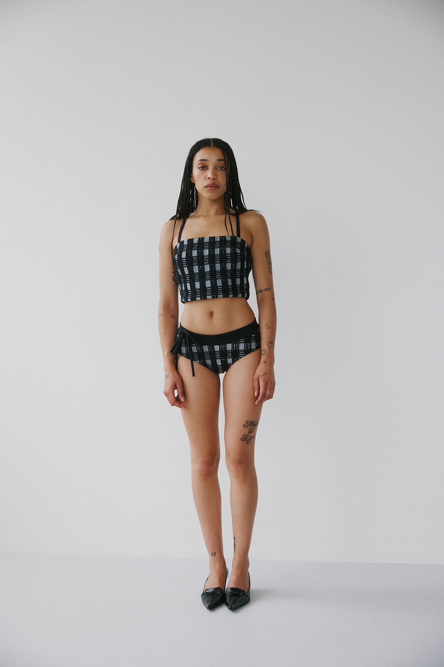 Polara Bikini Bottoms - Checkered