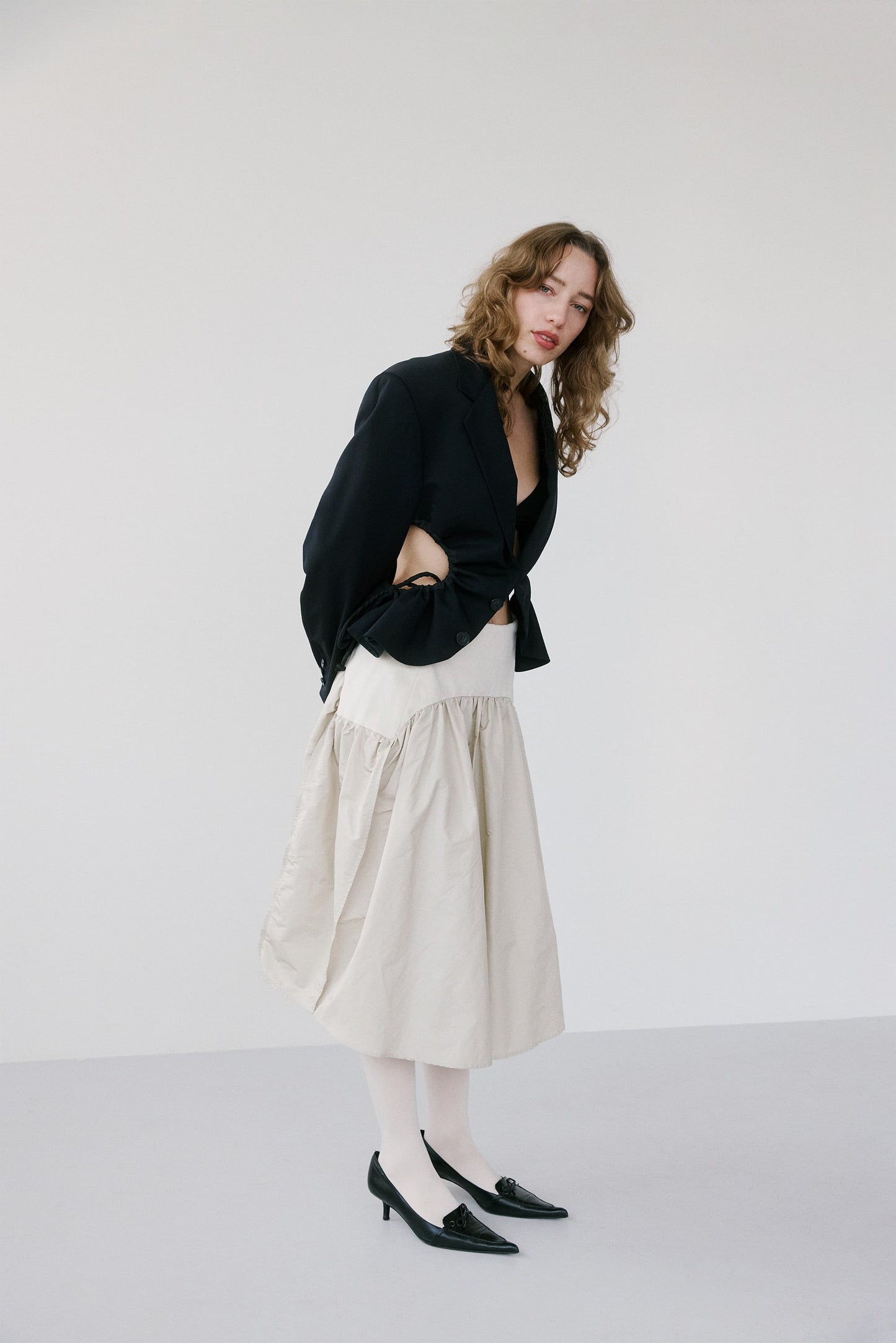 Liz tailored jacket – navy