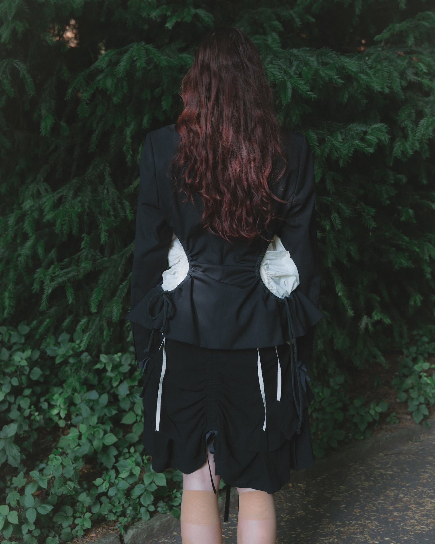 Liz tailored jacket – black