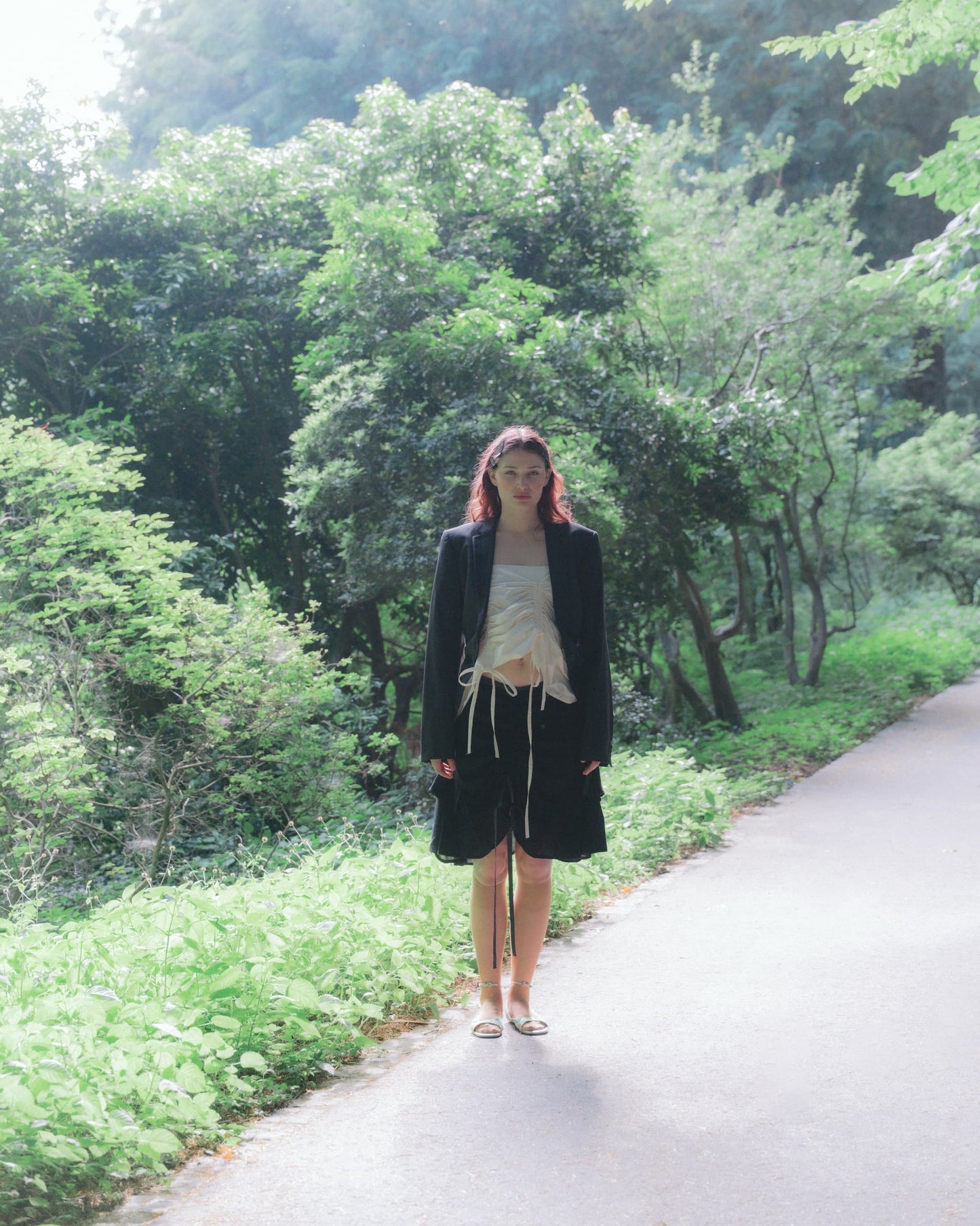 Liz tailored jacket – black