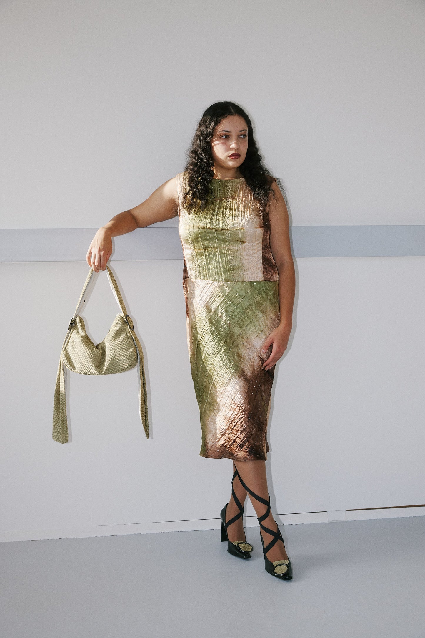 Kumiko bag small - green