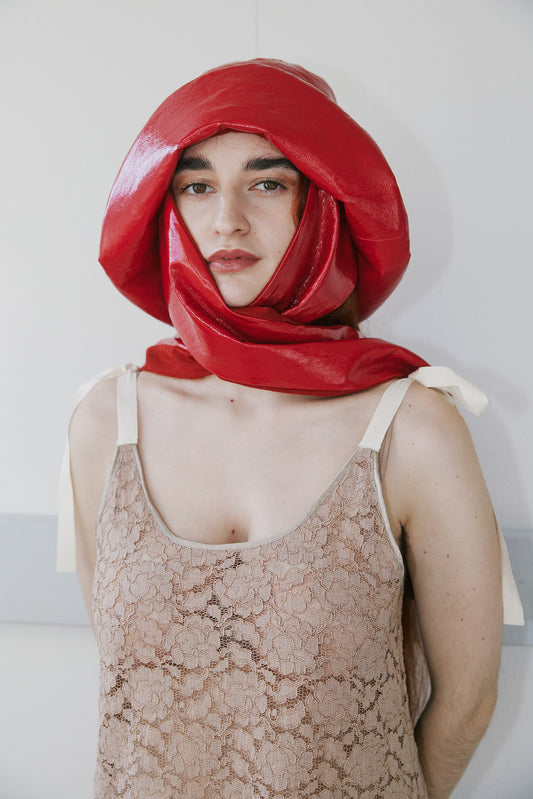 Malta hat -red