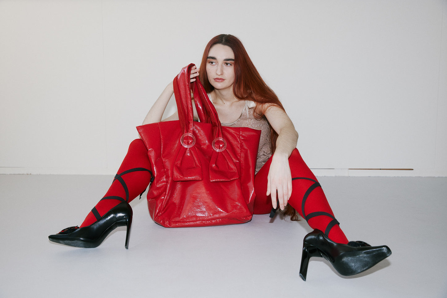 Octopus shopper -red