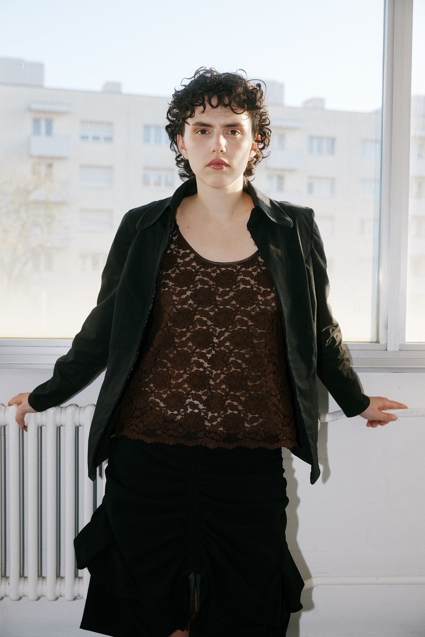 Korsika classic shirt - black