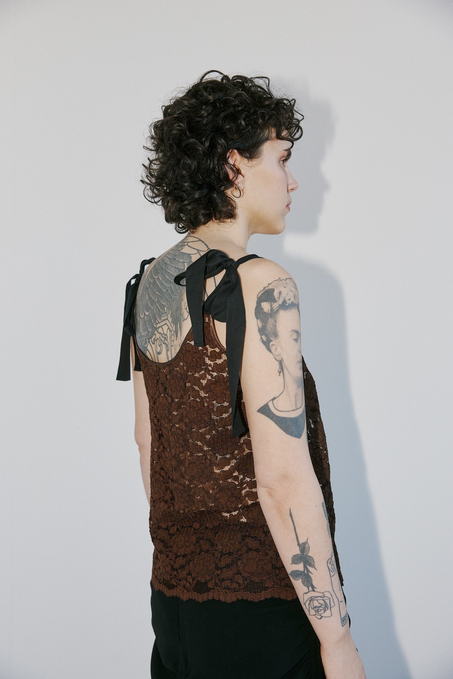 Toru top - dark brown