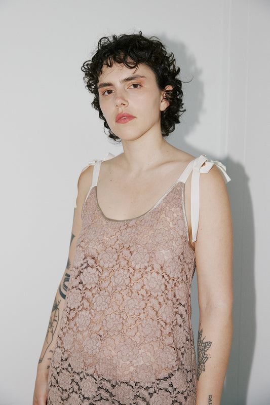 Toru dress - faded pink