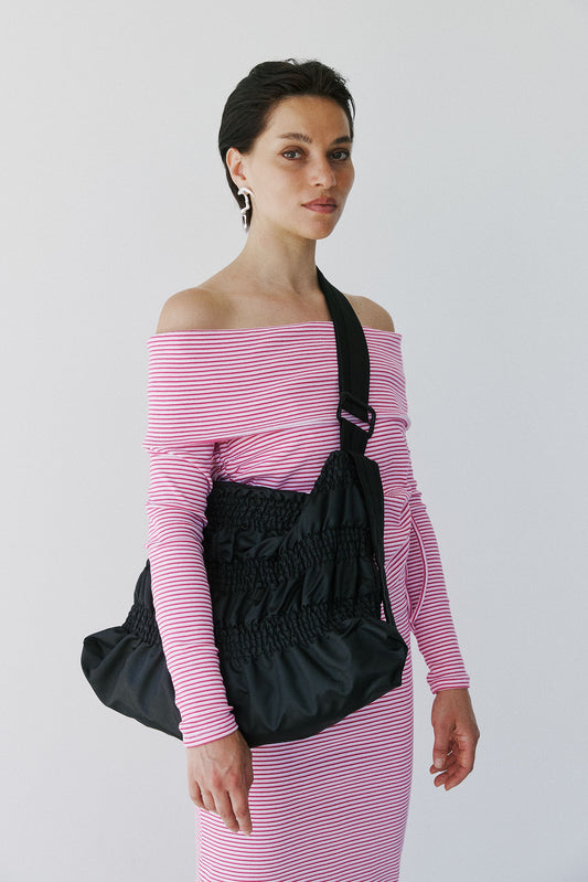 Chanson Crossbody Bag - Black