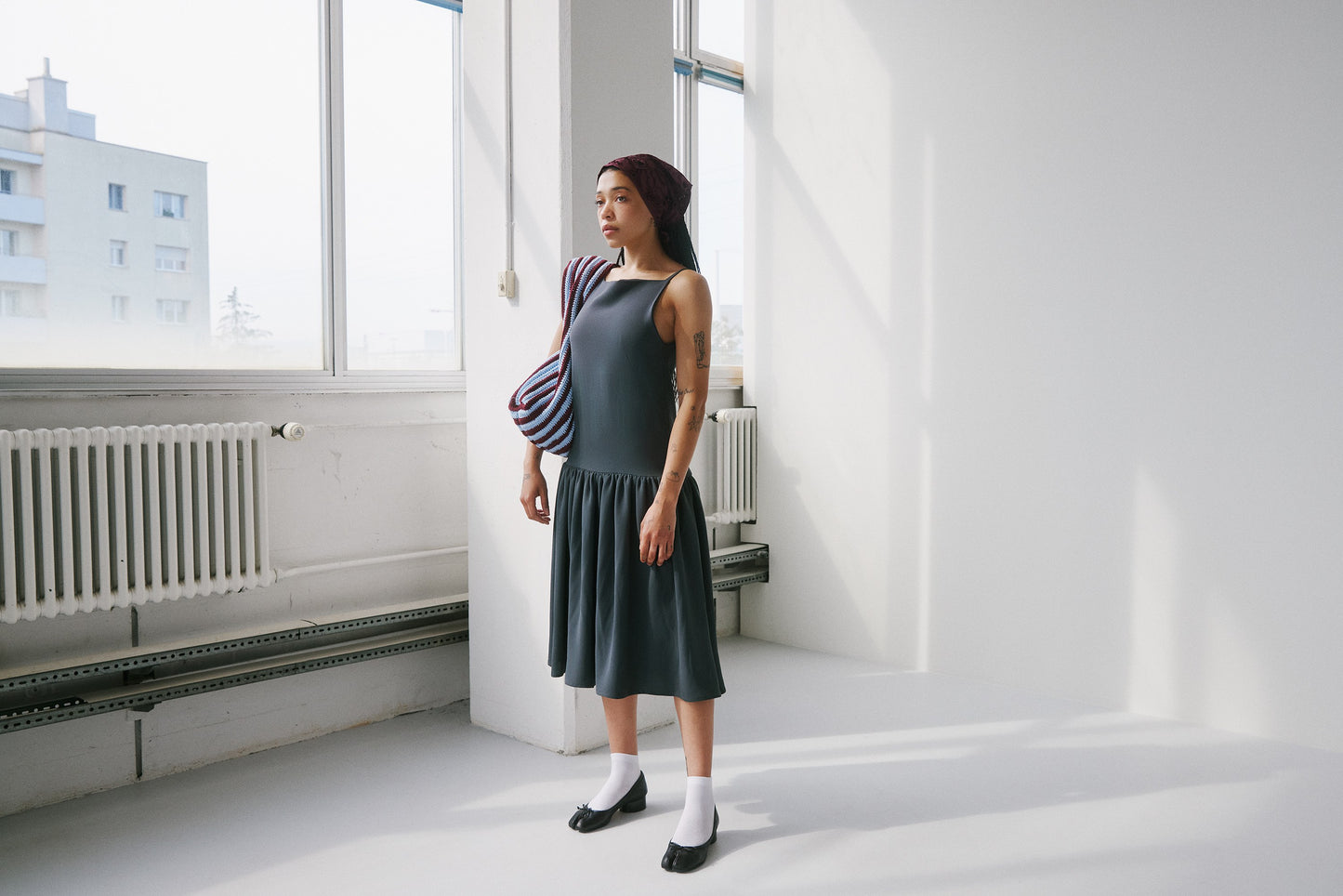 Rovigo Dress - Anthracite