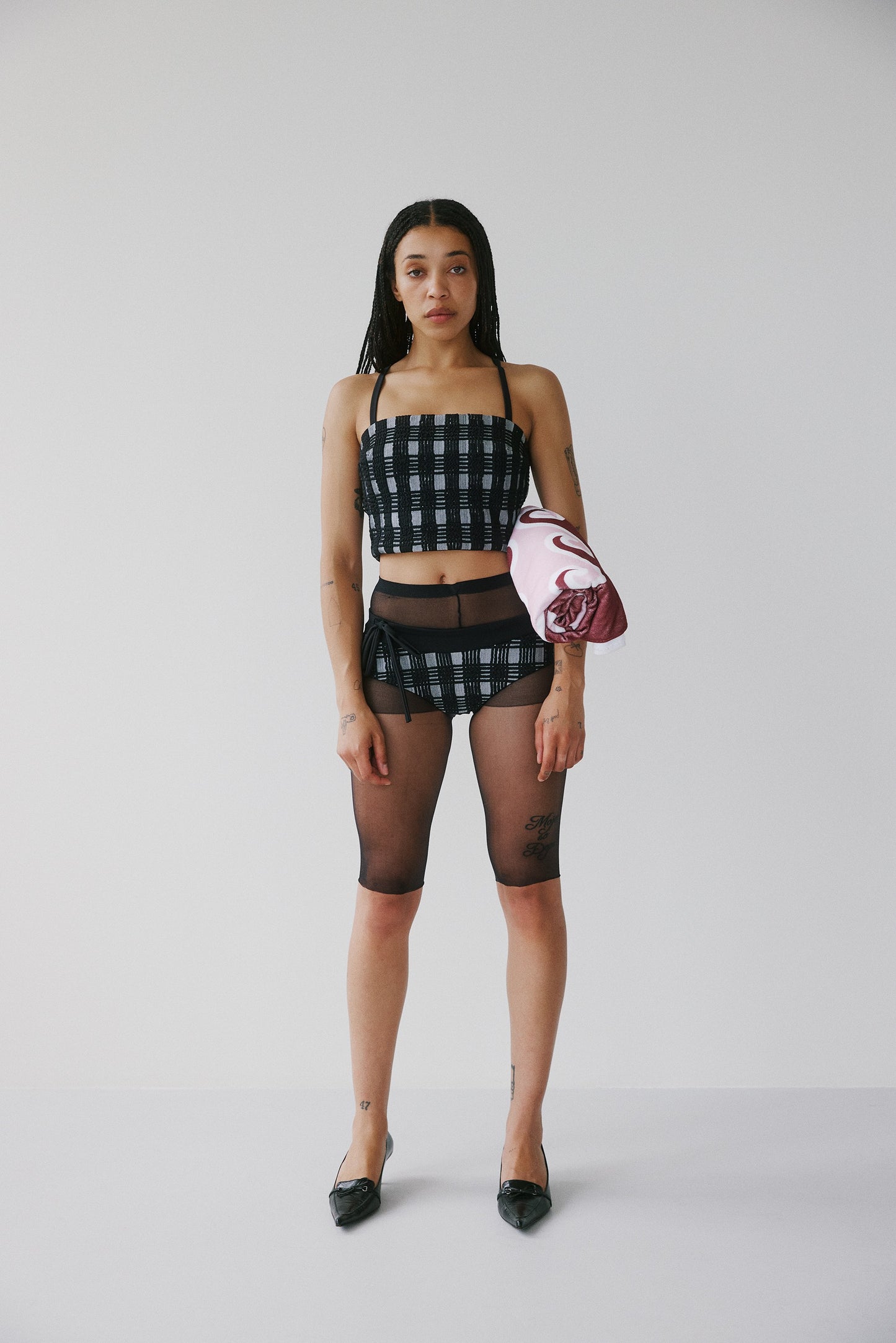 Polara Bikini Bottoms - Checkered