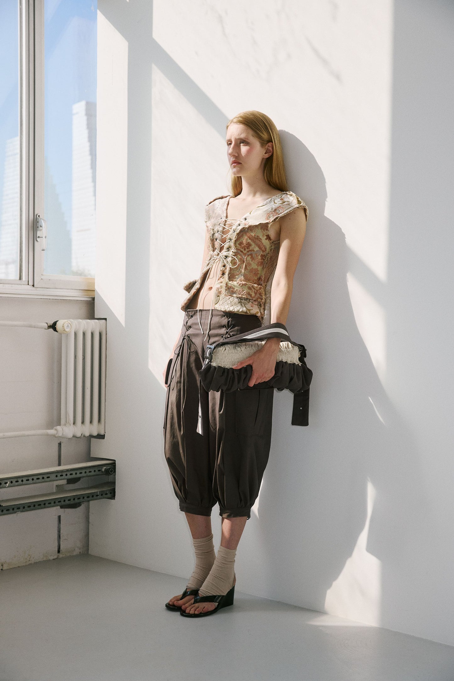 Canzoncina Bag – Olive/Raw Cotton