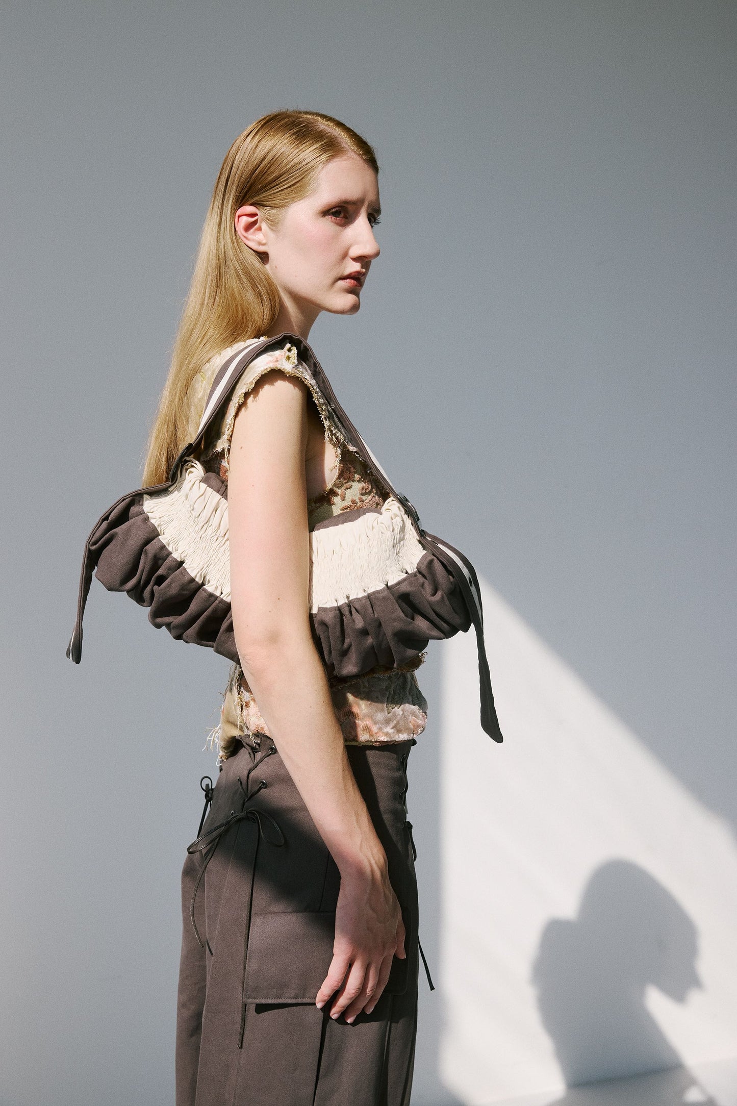 Canzoncina Bag – Olive/Raw Cotton