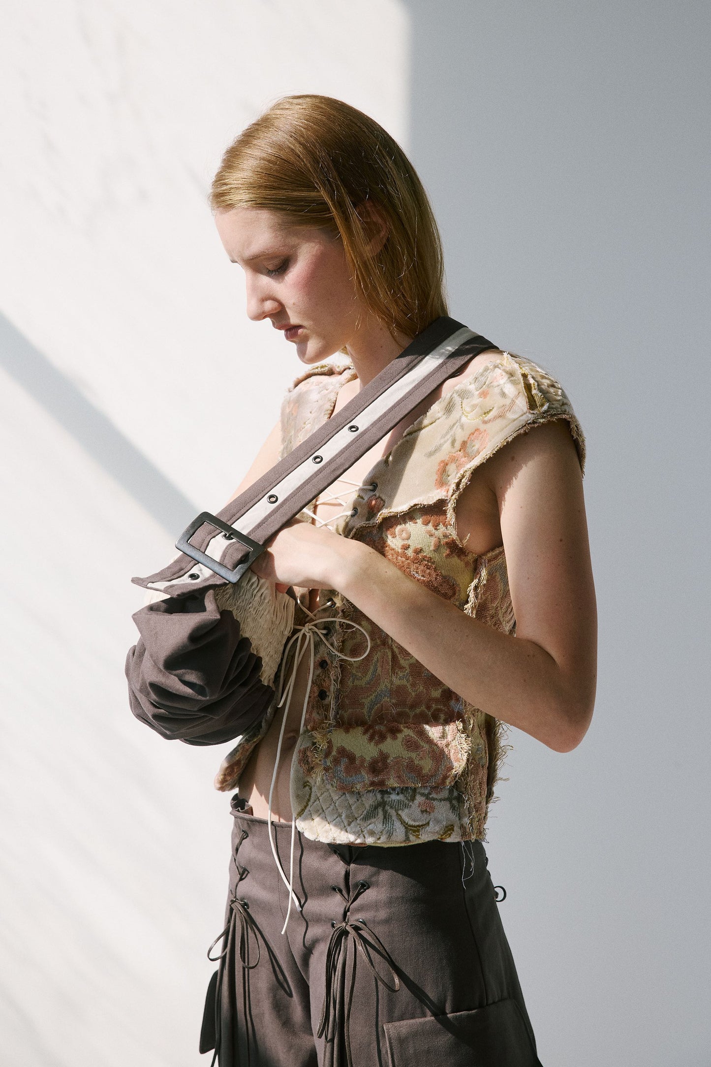 Canzoncina Bag – Olive/Raw Cotton