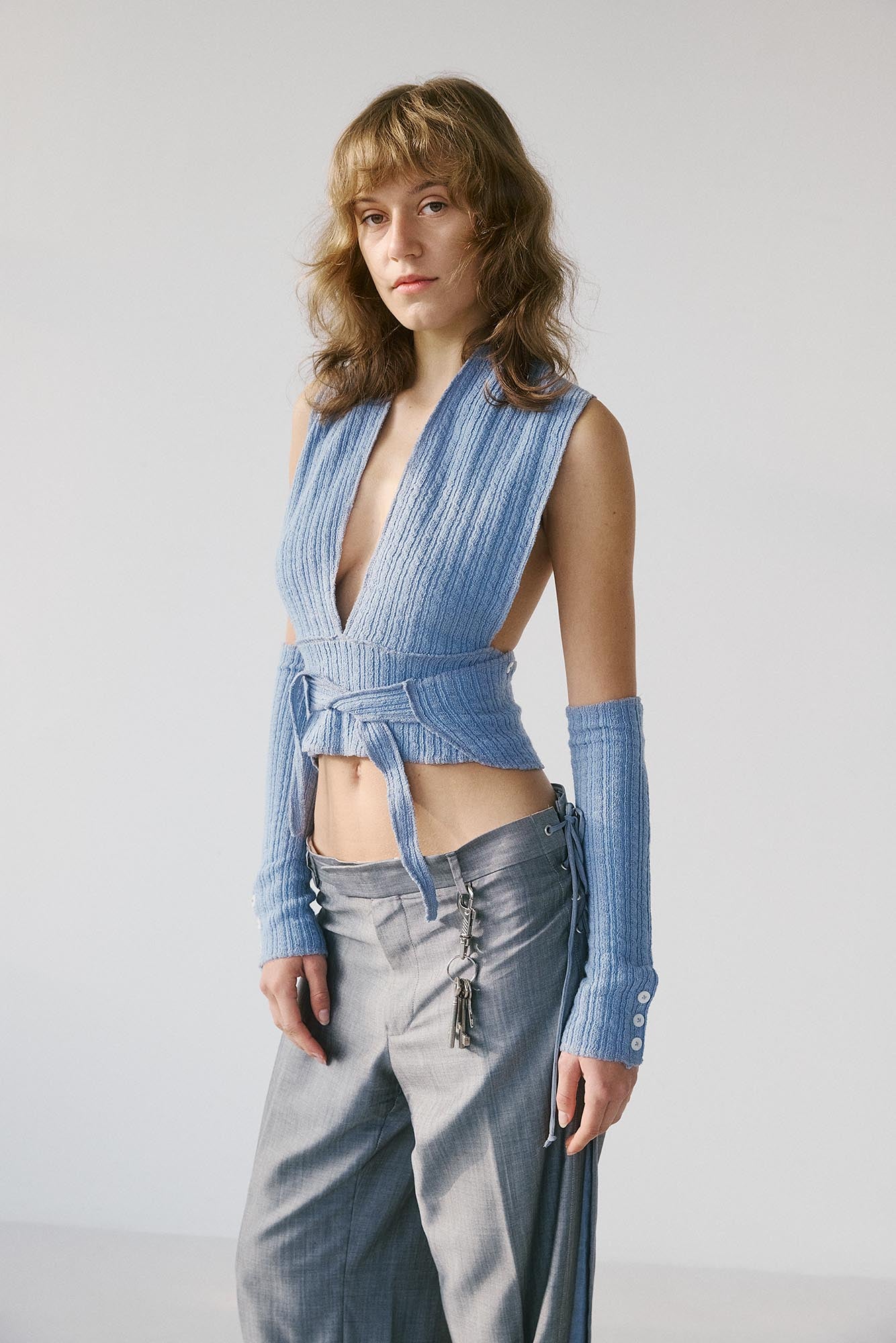 Shizune Top - Ice Blue