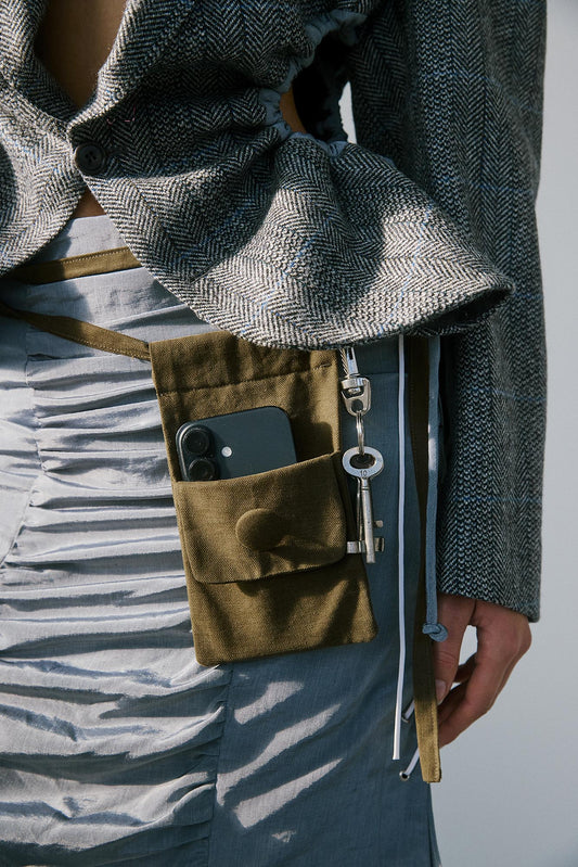 Vivette Belt Bag - Brown