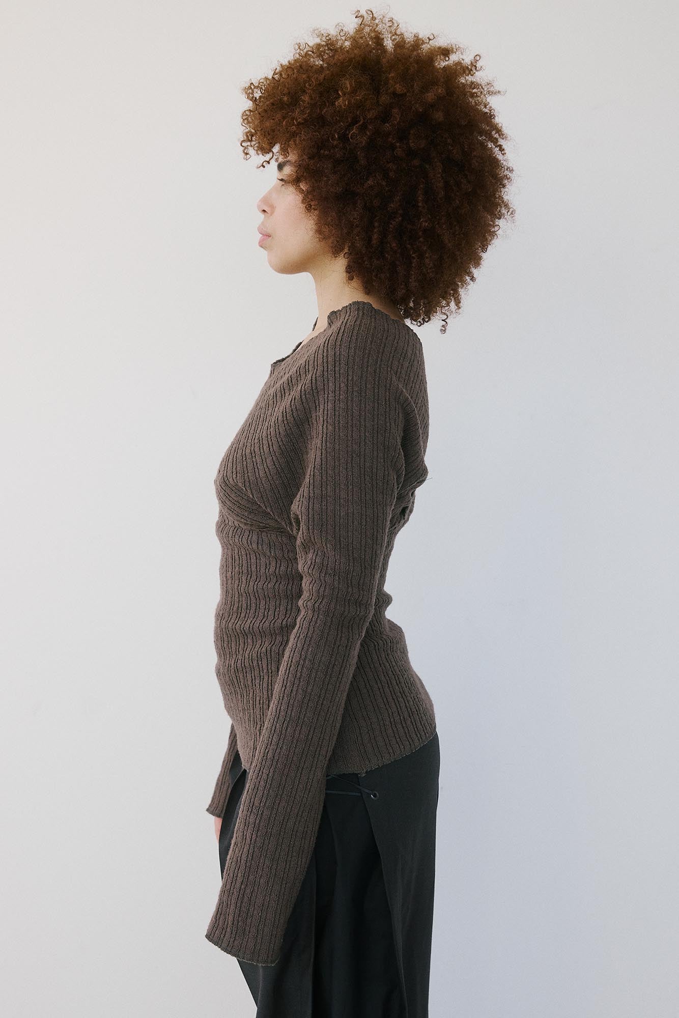 Tsunade Reversible Sweater – Deep Olive