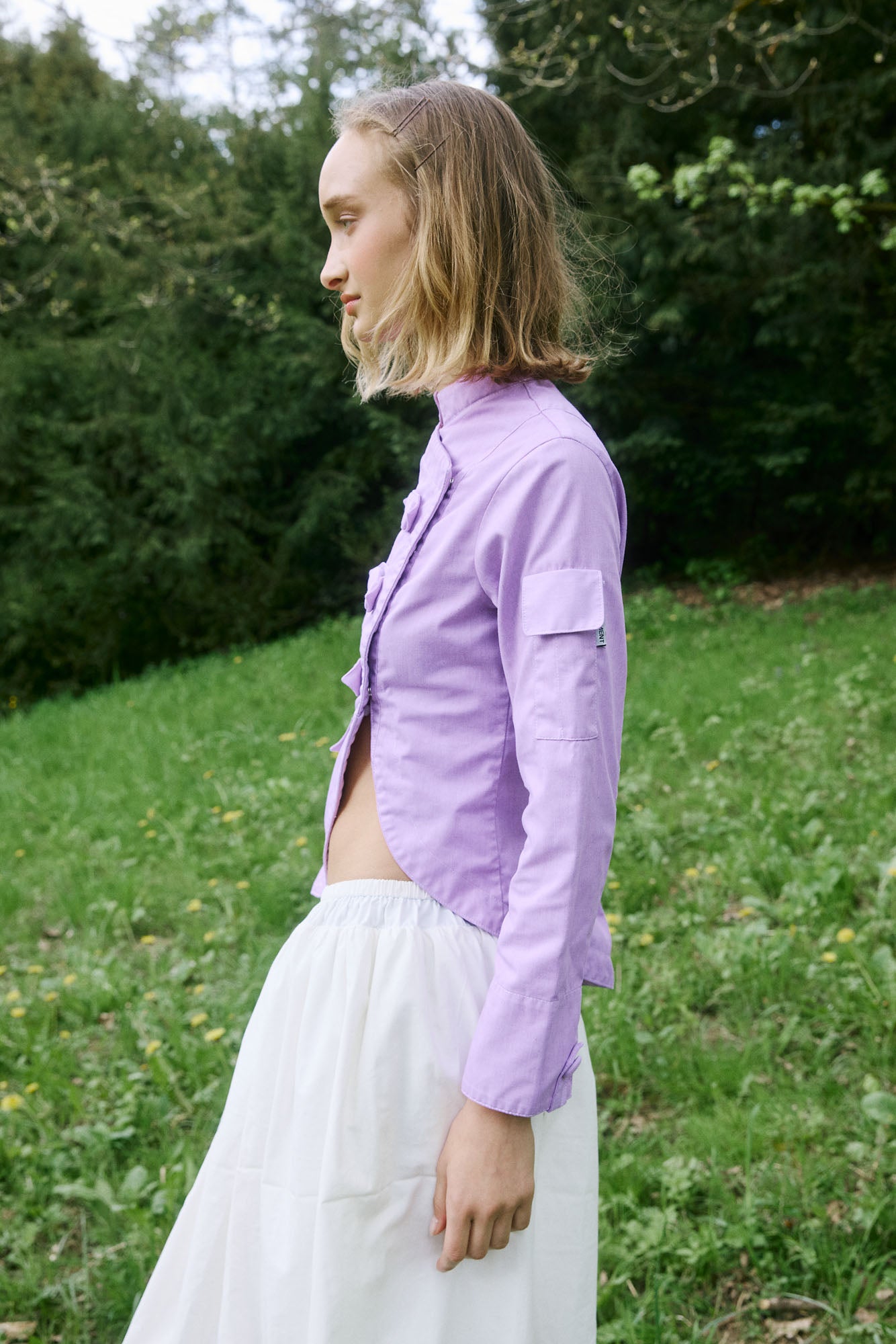 Josephine Jacket – Soft Lavender