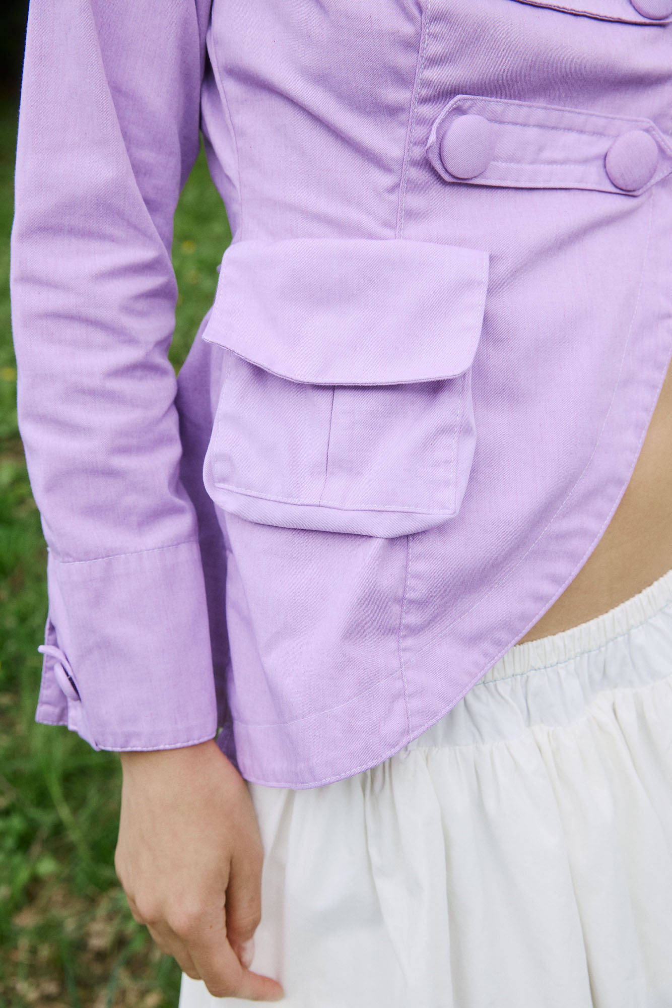 Josephine Jacket – Soft Lavender