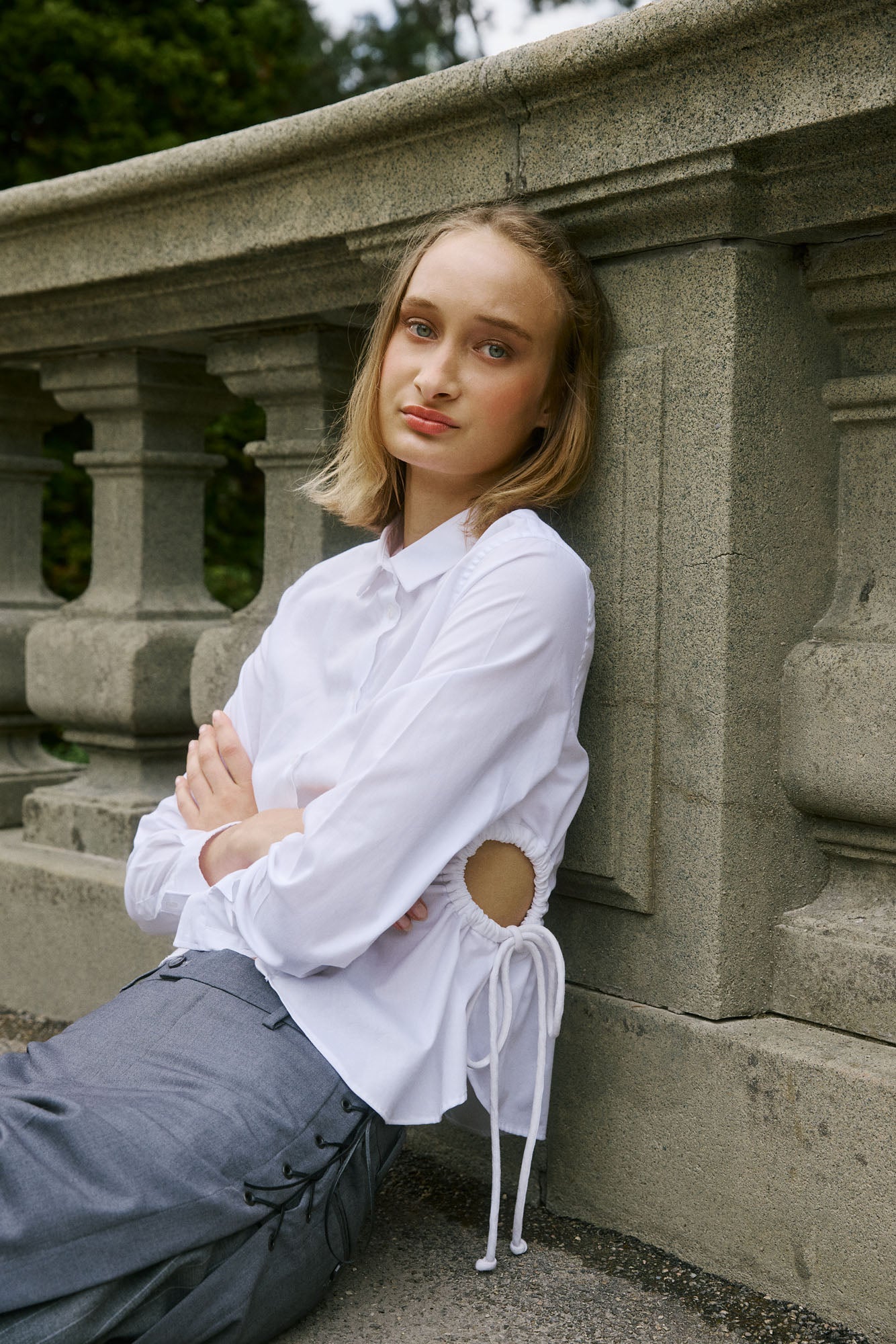 Eugénie Blouse - White
