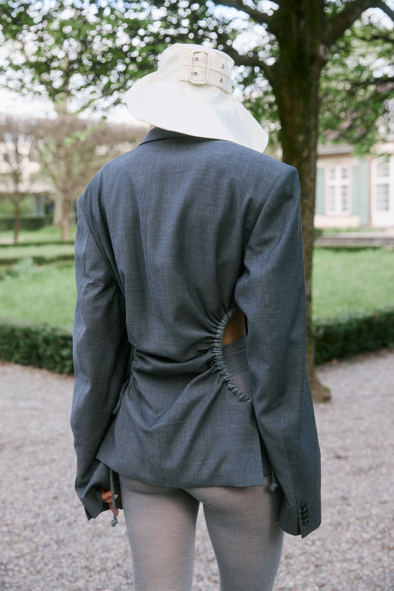 Liz Tailored Jacket – Grey