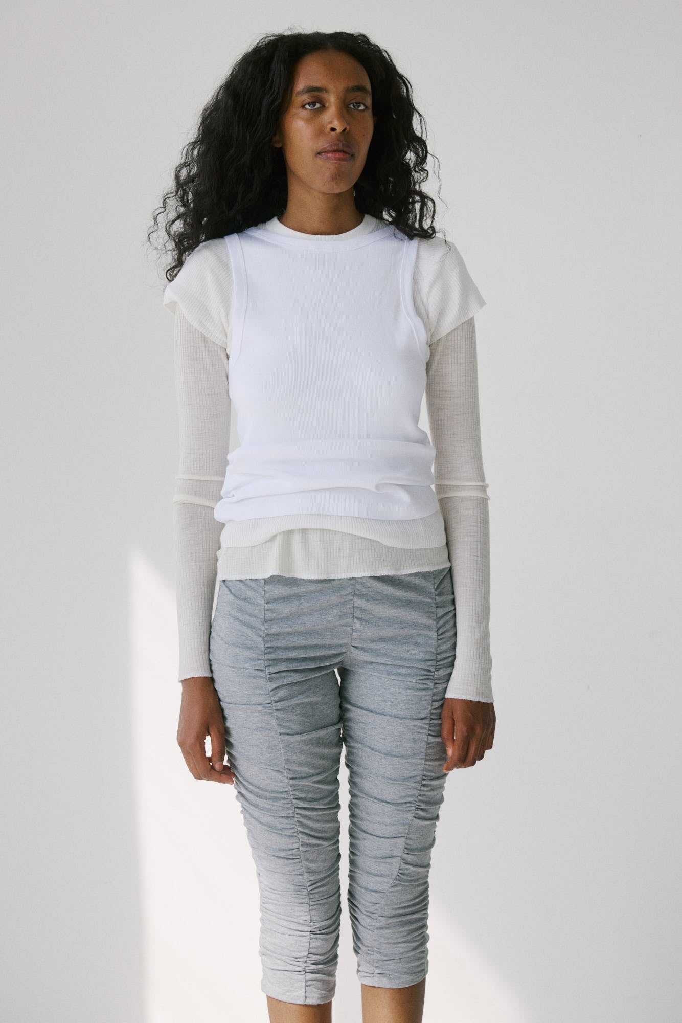 Amapola Leggings –  Soft Grey