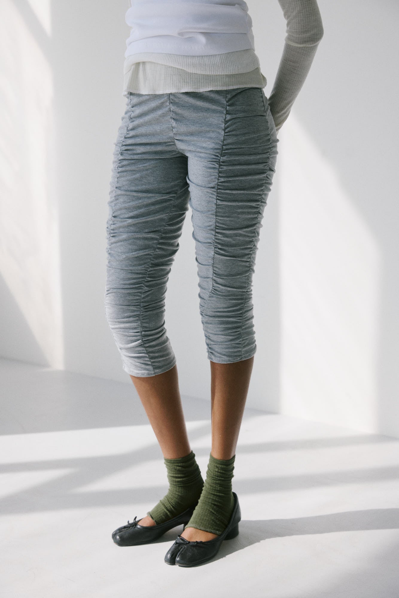 Amapola Leggings –  Soft Grey