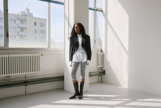 Liz Tailored Jacket – Charcoal