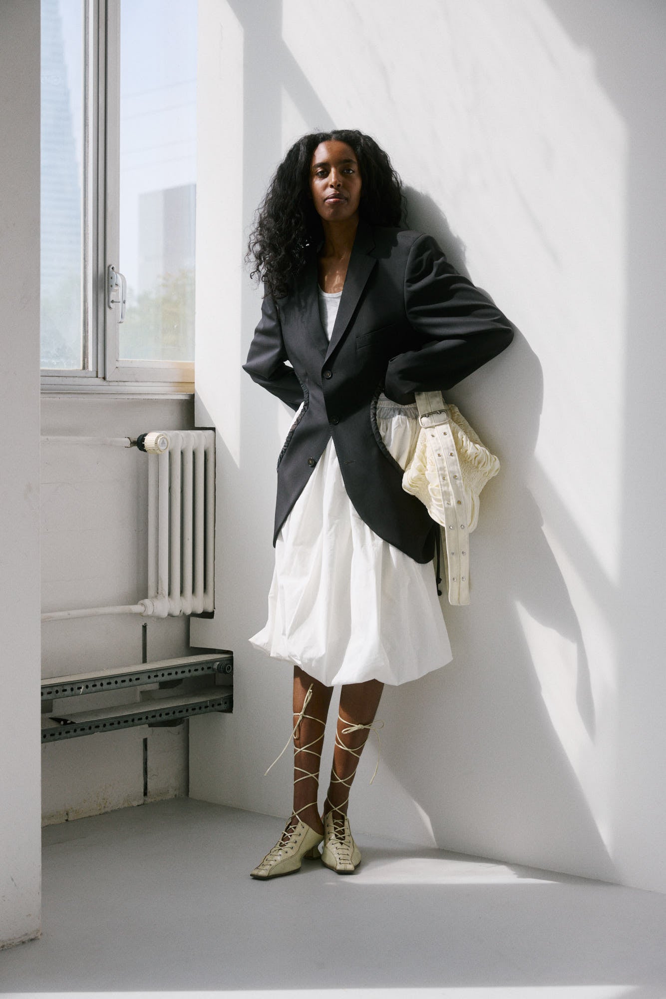 Liz Tailored Jacket – Black Coffee 