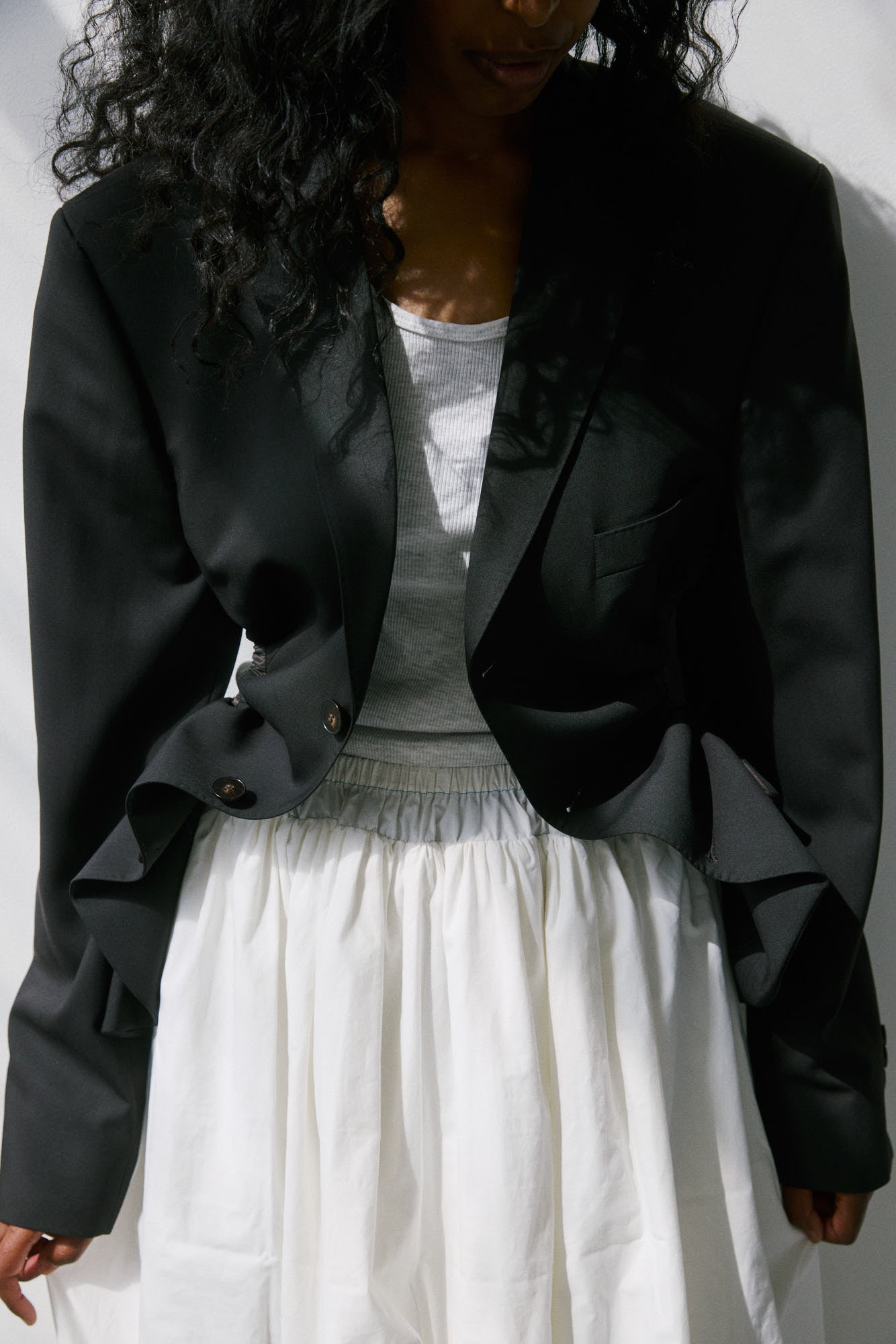 Liz Tailored Jacket – Black Coffee 