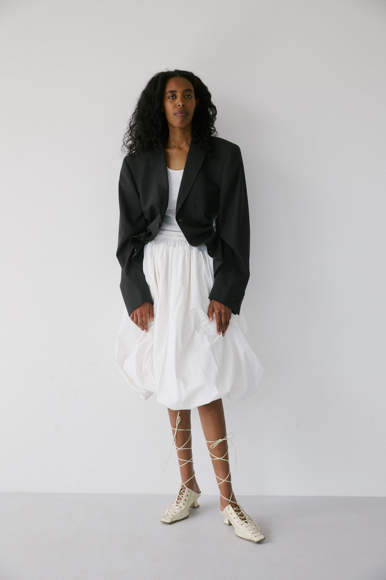 Liz Tailored Jacket – Black Coffee 