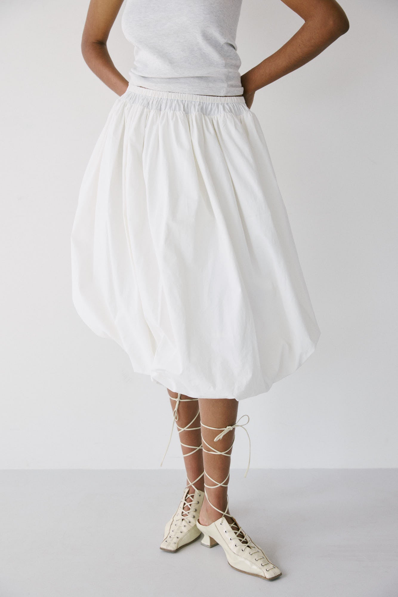 Celestine Skirt - Warm White 