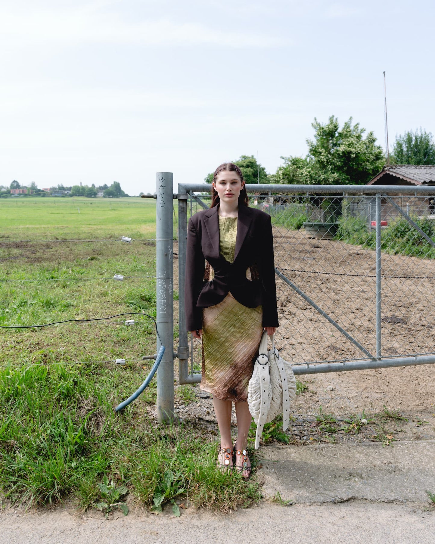 Liz tailored jacket – dark chocolate